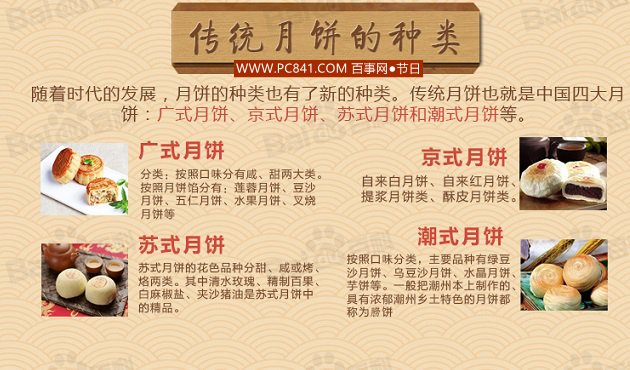 中秋节有哪些习俗 图说中秋节月饼种类_节日大