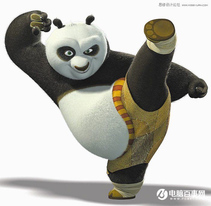 使用Photoshop合成功夫熊猫电影海报设计教程