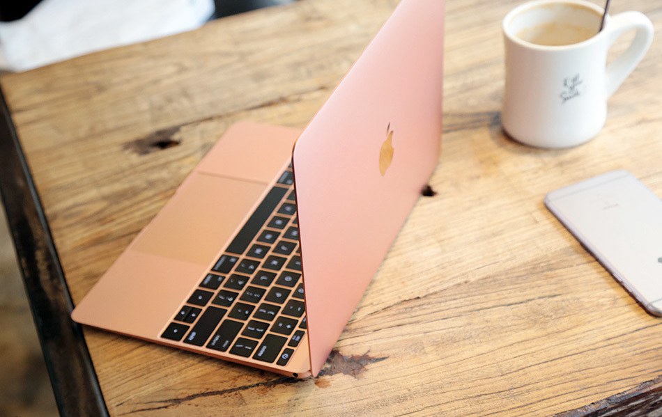 加入玫瑰金配色 2016款MacBook 12开箱图赏
