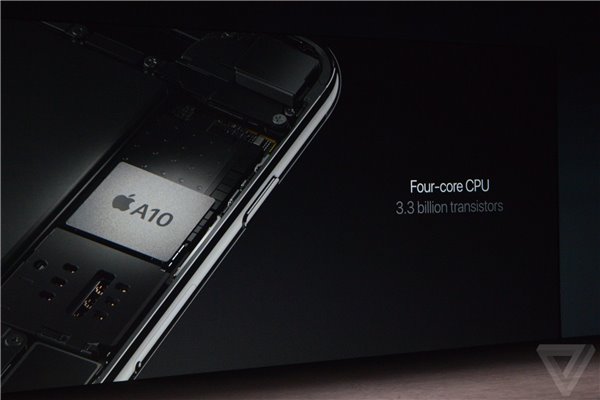 苹果A10 Fusion正式发布:四核CPU比A9快40%