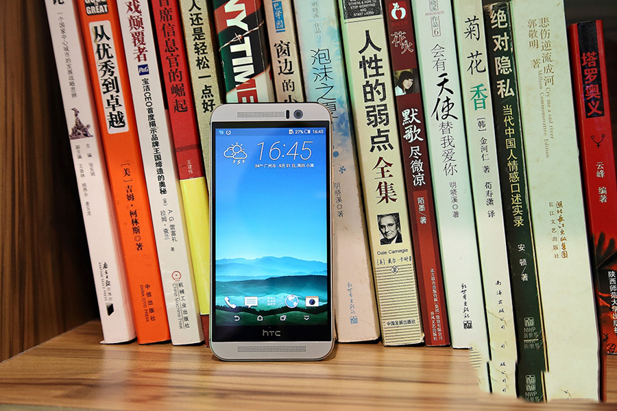 一体金属旗舰 HTC ONE M9上手图赏(12/12)