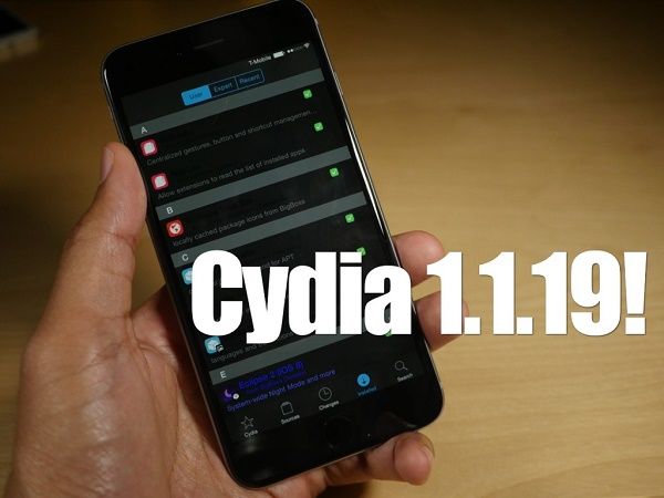 Cydia 1.1.19 发布：越狱修改对Cydia有效