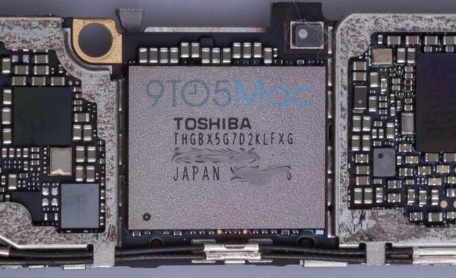 iPhone 6s内部芯片显示：仍有16GB版本