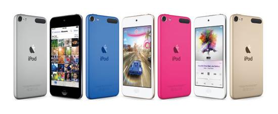 苹果推出全新iPod系列播放器 iPod touch抢眼