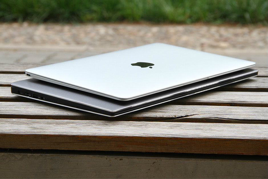 戴尔XPS 13和苹果MacBook对比图赏 哪个好看？(6/16)