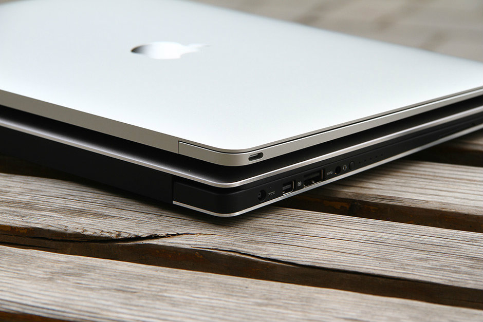 戴尔XPS 13和苹果MacBook对比图赏 哪个好看？(8/16)
