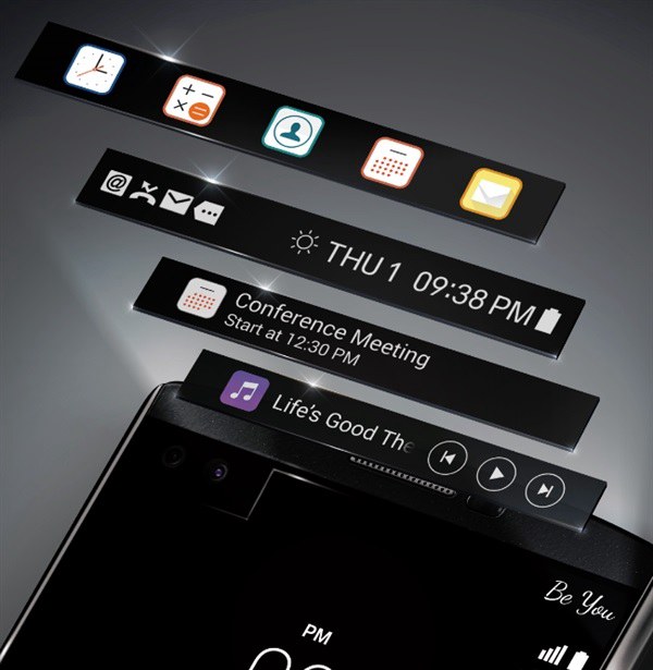 LG V10正式发布：双前置摄像头+彩色副屏