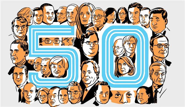 2015年全球50大最具影响力人物：苹果CEO库克力压奥巴马