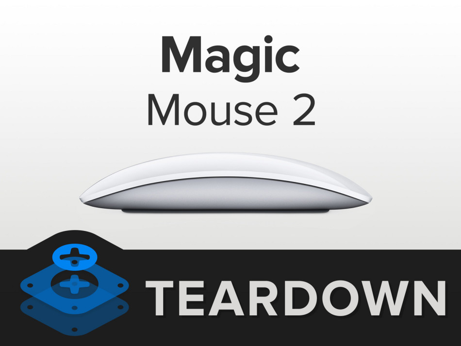 苹果Macic Mouse2代鼠标拆解 电池比手机大(1/33)
