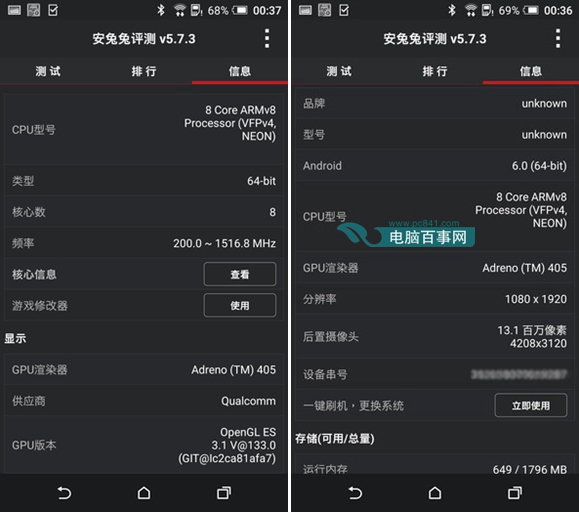 HTC One A9跑分多少 HTC One A9安兔兔与鲁大师跑分评测