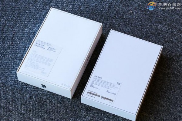小米平板2和iPad mini 2包装盒对比