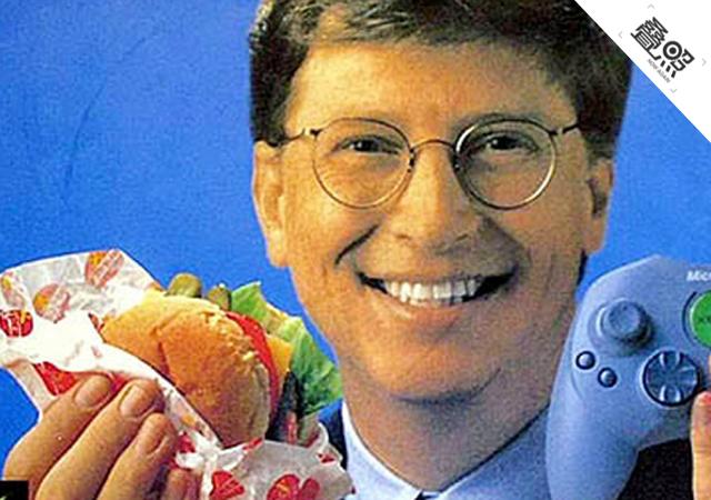 比尔·盖茨：世界首富爱吃汉堡