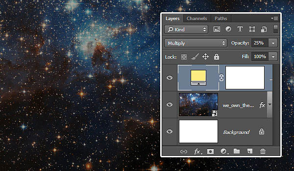 Photoshop制作大气的金色星战标题立体字教程