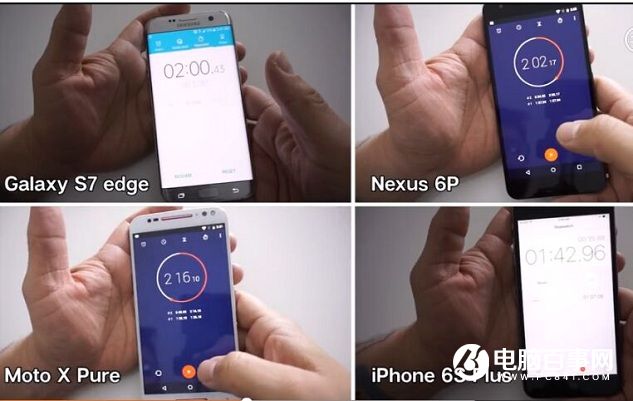 三星S7 Edge/iPhone 6s速度对比视频
