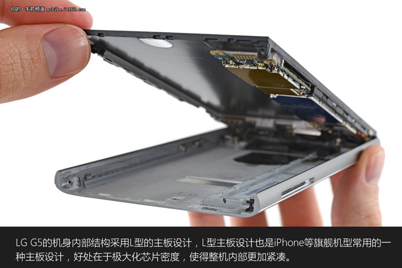模块化设计更容易维修 LG G5拆解图赏(13/20)
