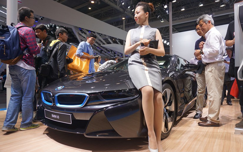 以未来的名义 北京车展新能源汽车现场图集_8
