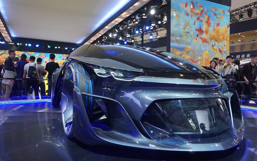 以未来的名义 北京车展新能源汽车现场图集_76