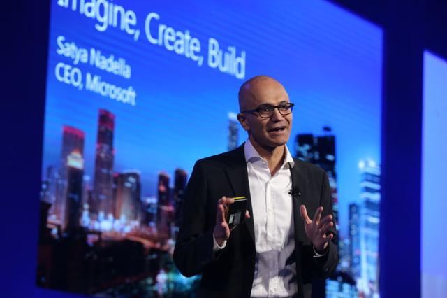 微软CEO纳德拉：中国将超越制造中心 成为智能中心