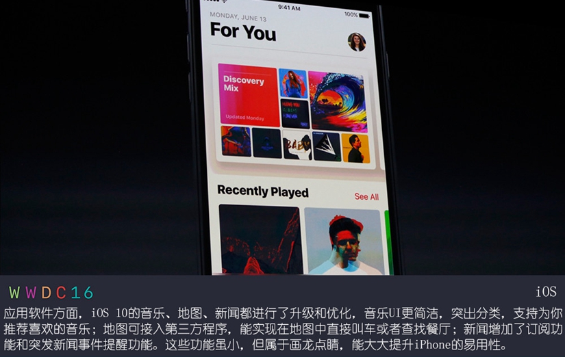 iOS10界面大变 苹果WWDC 2016大会回顾(15/17)