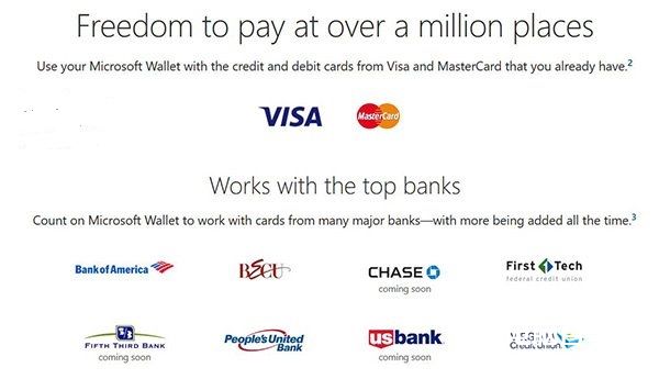 Win10 Mobile移动支付支持银行卡一览及详情解答