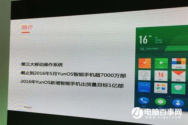 YunOS手机要破1亿部 国内份额超iOS