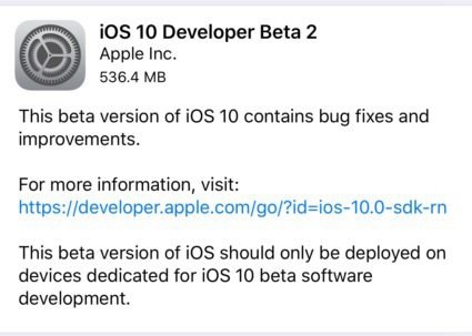 iOS10 beta2怎么升级 哪些设备可以升级iOS10 beta2？