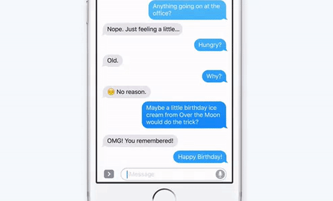 iOS10怎么在短信中发送动画  iOS10短信中发送动画方法