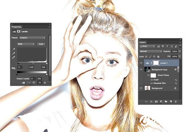 Photoshop打造铅笔素描画效果教程