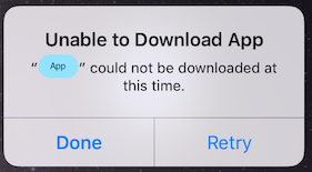unable to download app什么意思 unable to 