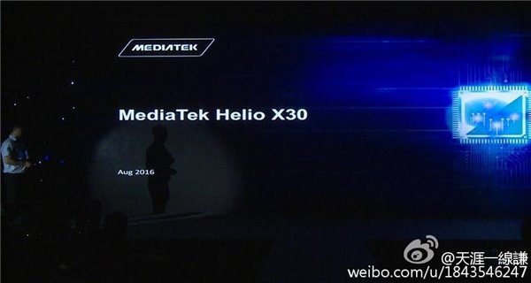 联发科公布Helio X30处理器细节：最高支持8GB内存