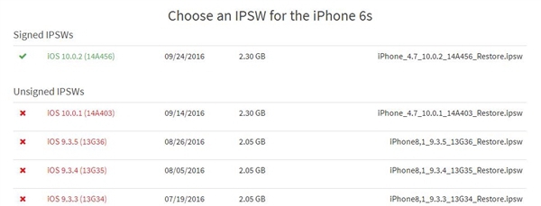 永别了iOS 9！苹果关闭iOS 9.3.5/10.0.1刷机验证