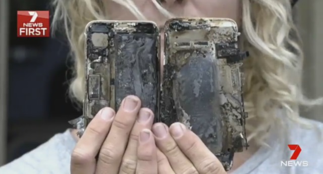 iPhone 7澳洲发生莫名起火事故 要步Note 7后尘？