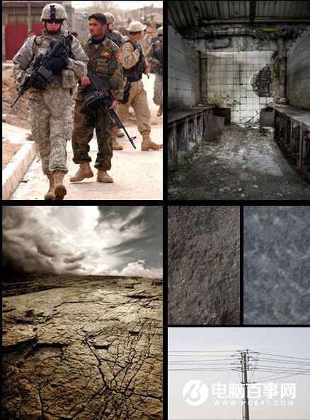 Photoshop制作精彩的战争片海报教程