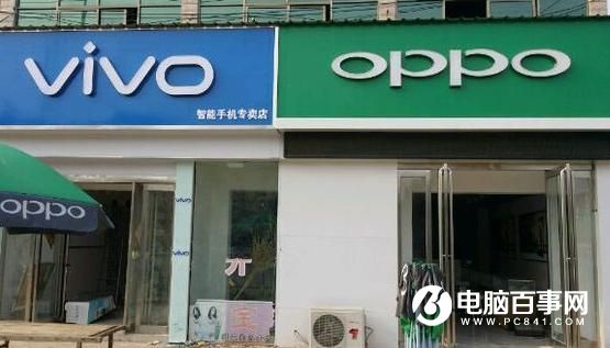 为什么OPPO和vivo的线下实体店总开在一起？