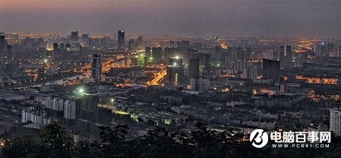 Photoshop合成夜色中的城市立体全景图