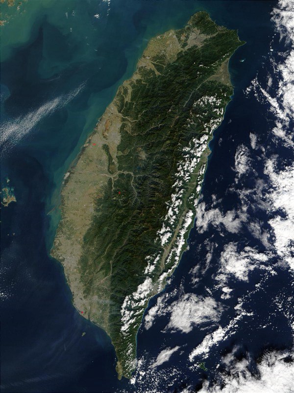 台湾海岸线受海水侵蚀 50年倒退了1000米