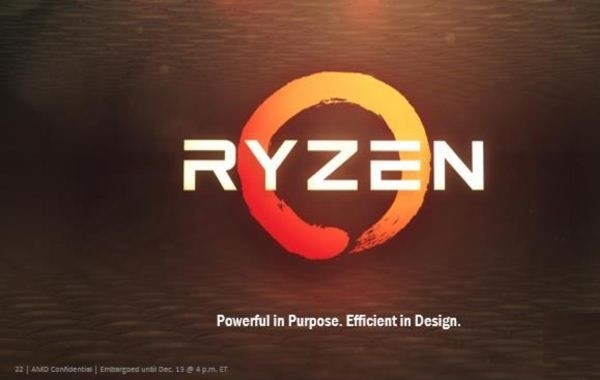 AMD Zen正式登场 Ryzen桌面CPU性能强悍