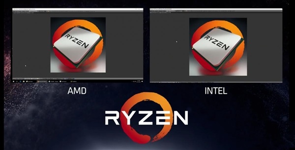 AMD展示Ryzen处理器性能 全面压制Intel高端i7-6900K