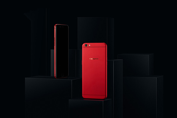 OPPO R9s新年特别版官方图赏：彰显红色时尚