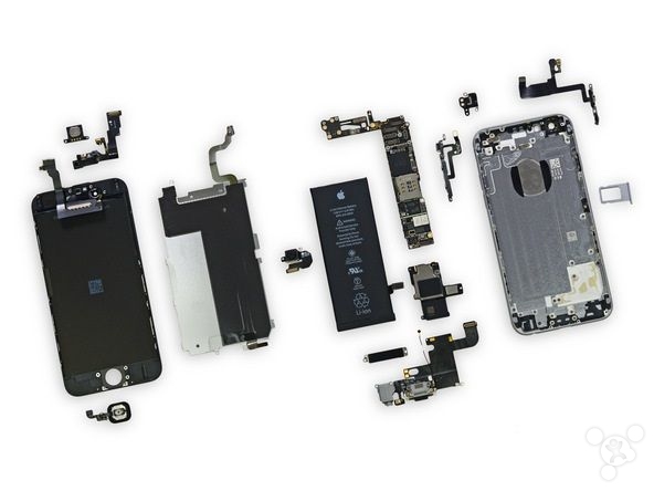 苹果iPhone十周年：15款历代产品拆解图一览