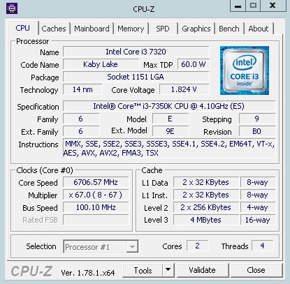 Intel首款能超频i3-7350K性能狂飙 媲美i7-2600K