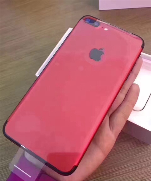 iPhone 7中国红抢先亮相：骚气十足