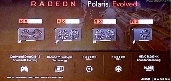 AMD RX 500系显卡全曝光：RX570性价比最高