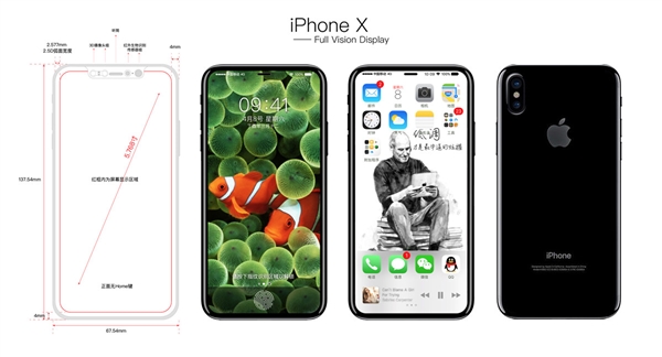 iPhone8外形/配置曝光 小米Max 2真机曝光