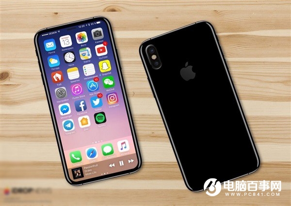 iPhone 8惊艳曝光 史无前例超高屏占比