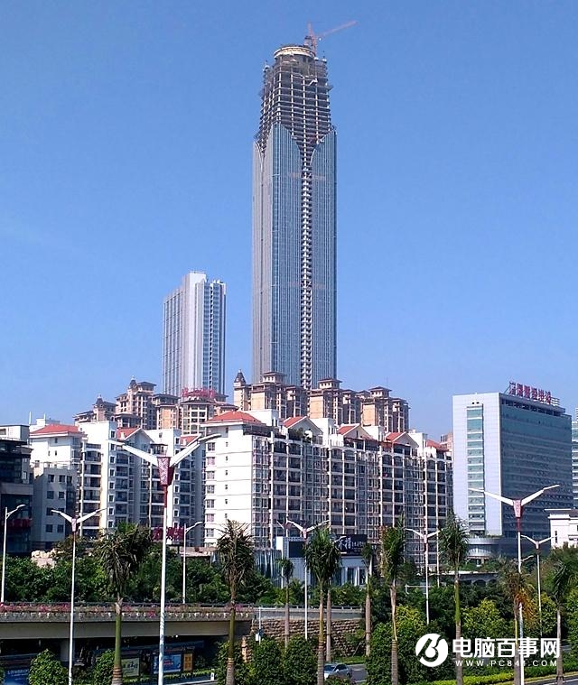 除了广州深圳 南宁也正成为华南下一个摩天楼都市
