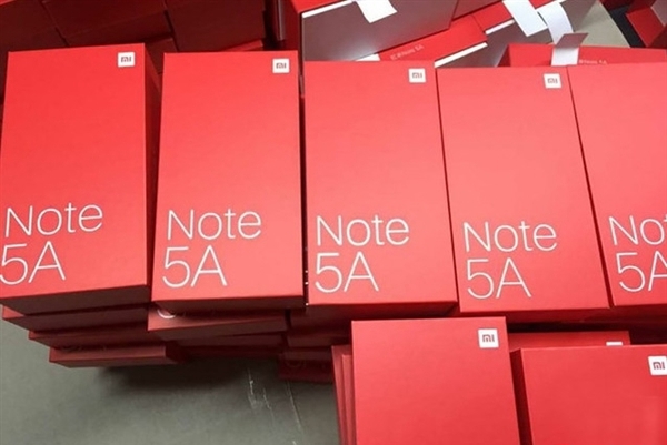 红米Note5A再次曝光：售价999元/8月21日发布