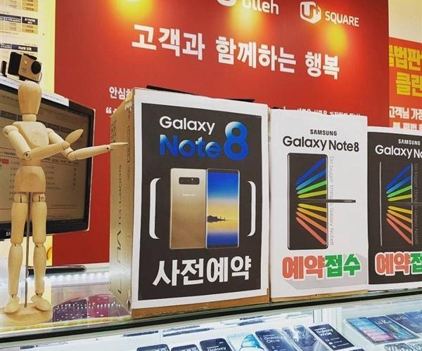 三星Note8韩国开启预约 8月23日发布