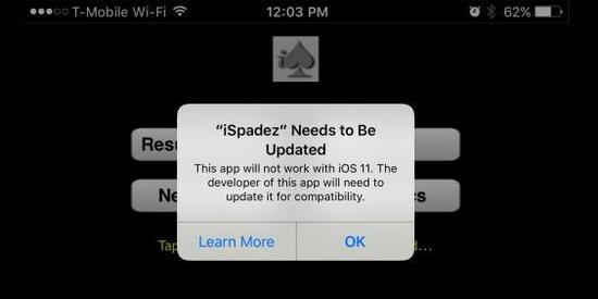 iOS11正式抛弃32位应用，18.7万个App面临下架