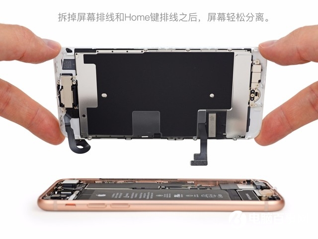 iPhone8做工如何？苹果iPhone 8拆机图解评测